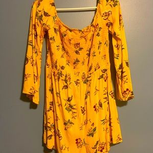 Yellow Xhiliration Romper